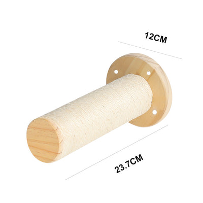 Árbol Rascador para Gatos de Madera Maciza - Image 24