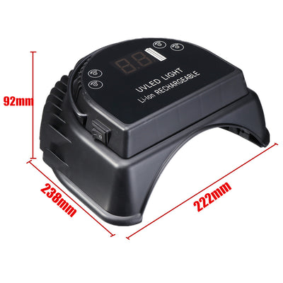 Lámpara LED para Uñas con Carga Inalámbrica y Batería Recargable - Image 8
