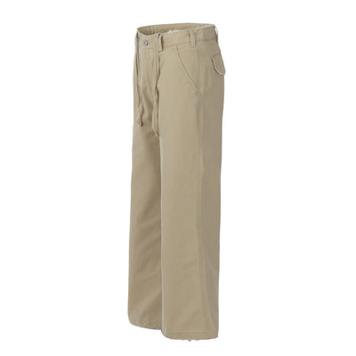 Pantalones Bootcut Anchos de Talle Alto en Colores Sólidos - Image 16