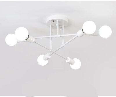 Lámpara de Techo Industrial 6 Focos para Sala, Dormitorio y Comedor - Image 4