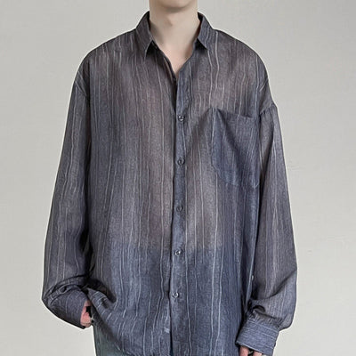 Camisa de Rayas Diseño Exclusivo para Hombre - Image 9