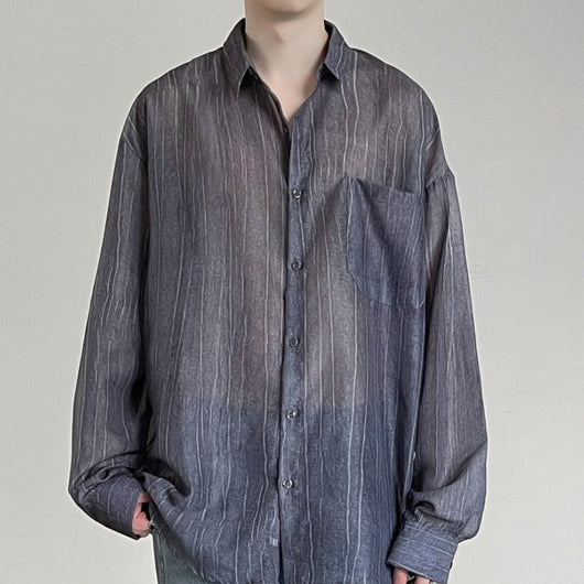 Camisa de Rayas Diseño Exclusivo para Hombre - Image 9