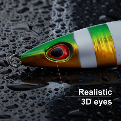 Señuelo Luminoso UV para Pesca en Barco - Placa Basculante 60g/90g - Image 2