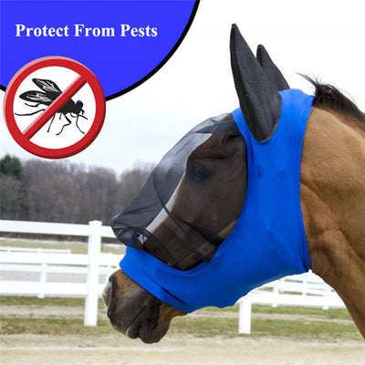 Máscara Protectora Antiinsectos para Caballos - Verano - Image 7