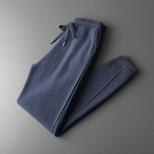 Pantalones de Cachemira Gris Oscuro para Hombre - Colección Otoño Invierno - Image 3
