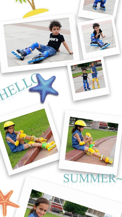 Patines en Línea Ajustables para Niños con Luces LED Intermitentes - Image 7