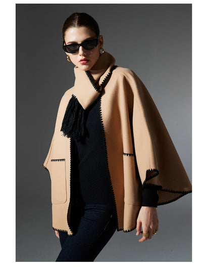 Chal Pashmina Camel Premium para Otoño e Invierno con Bolsillos - Image 12