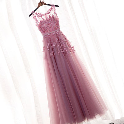 Vestido de Dama de Honor Largo Asimétrico para Bodas de Verano