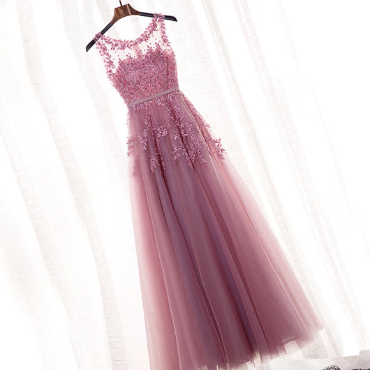 Vestido de Dama de Honor Largo Asimétrico para Bodas de Verano