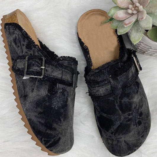 Zapatos Estilo Leopardo Tipo Mocasín con Soporte Frontal