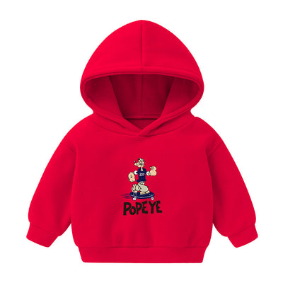 Sudadera Infantil con Capucha Forrada en Polar - Diseño Cartoon para Otoño e Invierno - Image 16
