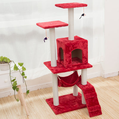 Árbol Rascador Multicapa para Gatos con Plataformas de Juego - Image 7