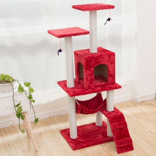 Árbol Rascador Multicapa para Gatos con Plataformas de Juego - Image 7