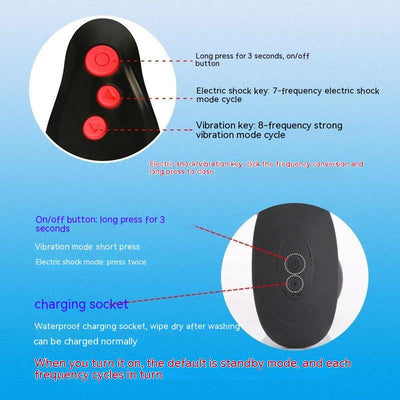 Masajeador de Próstata con Control Remoto y Estimulación Vibrátil - Image 3