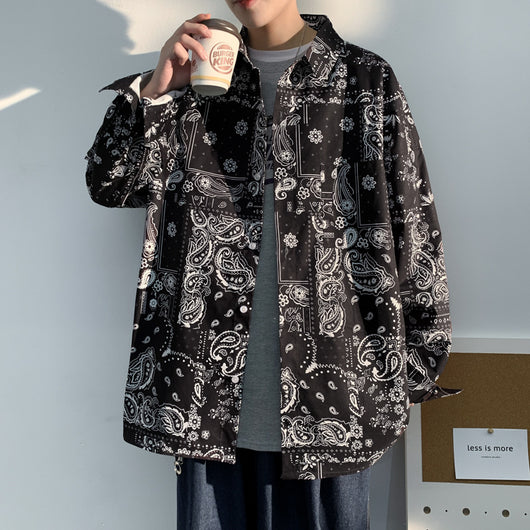 Camisa Estampada Cashew para Hombre - Diseño Trendy - Image 9