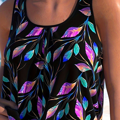 Traje de Baño Mujer Diseño Hoja Dividida - Image 4