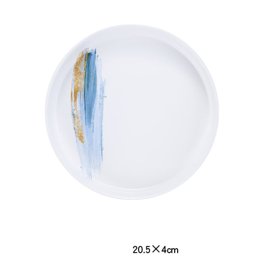 Plato Plano de Cerámica Nórdico Minimalista - Image 20