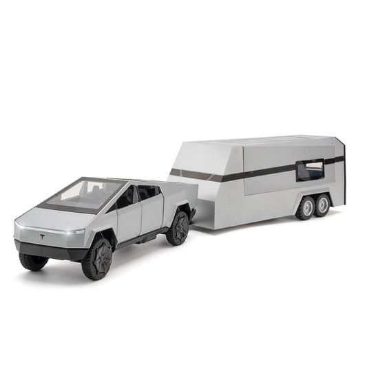 Camión Remolque Tesla 1:32 Modelo Aleación Die-Cast Premium - Image 2