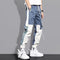 Pantalones Casuales Slim con Cordón Ajustable y Costuras Reforzadas