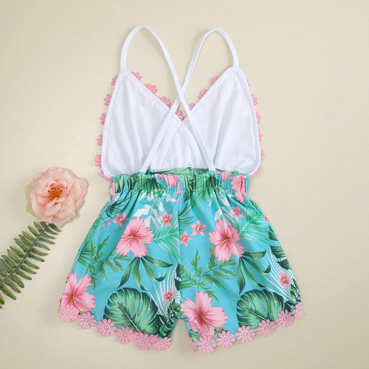 Jumpsuit Estampado Floral con Tirantes Multicolor - Image 11