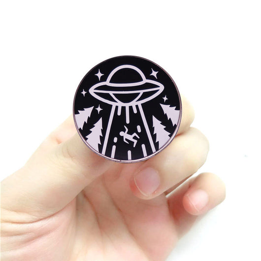 Broche Insignia Ovni Nave Alienígena Rayo Cósmico - Image 2