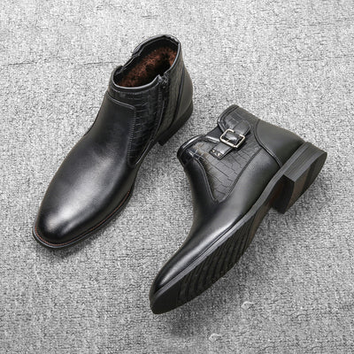 Botas de Invierno para Hombre con Cierre Lateral y Forro Cálido - Image 14