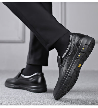 Zapatos de Cuero para Hombre con Suela Flexible y Respirable - Image 16