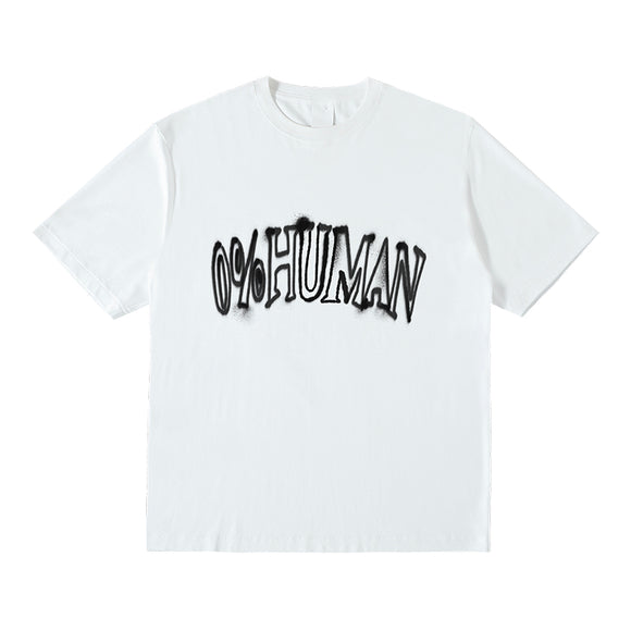 Playera Percent Human Diseño Minimalista