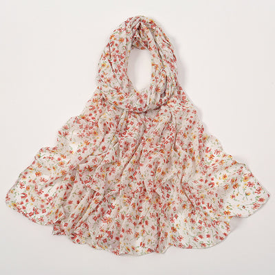 Pañuelo Ligero de Gasa Estampado Floral para Primavera y Verano - Image 16