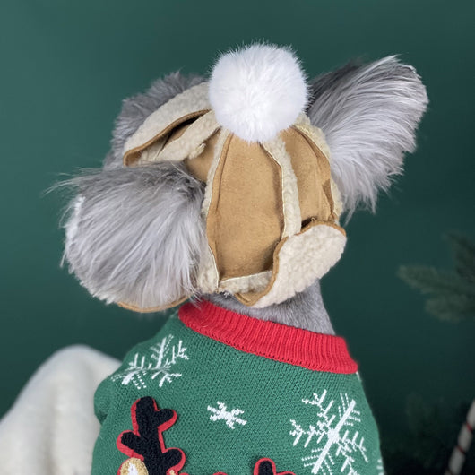Gorro Cálido para Mascotas - Diseño Schnauzer y Teddy - Image 4