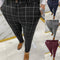 Men's Plaid Casual Dress Pants