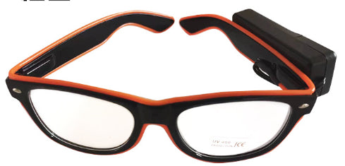 Gafas LED EL Wire 7 Colores Intermitentes - Accesorios Luminosos para Fiestas - Image 37