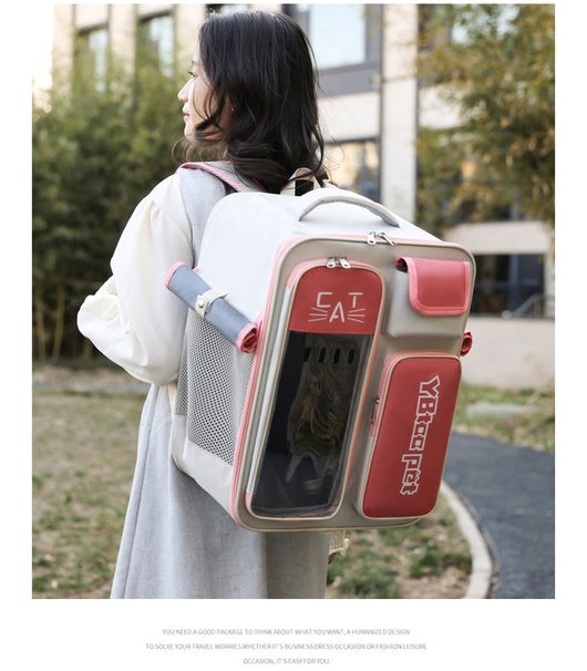 Mochila Transportín para Gatos - Diseño Versátil Todo Clima - Image 24