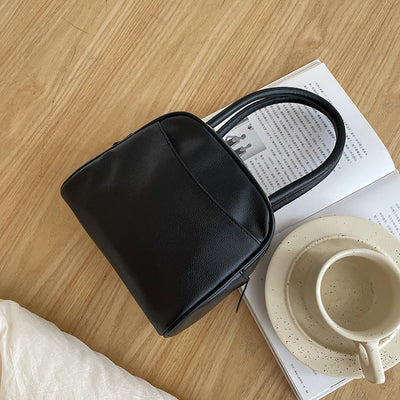 Bolso de Mano Cuadrado con Patrón Lichi - Diseño Minimalista y Elegante - Image 6