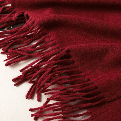 Pashmina Cálida de Color Sólido para Mujer - Chal Suave Estilo Cashmere - Image 65
