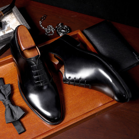 Zapatos de Cuero Vacuno con Cordones y Suela Reforzada - Image 3
