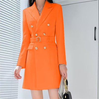 Blazer Reductor de Cintura Estilo Office Lady - Top Ajustado para Mujer - Image 9
