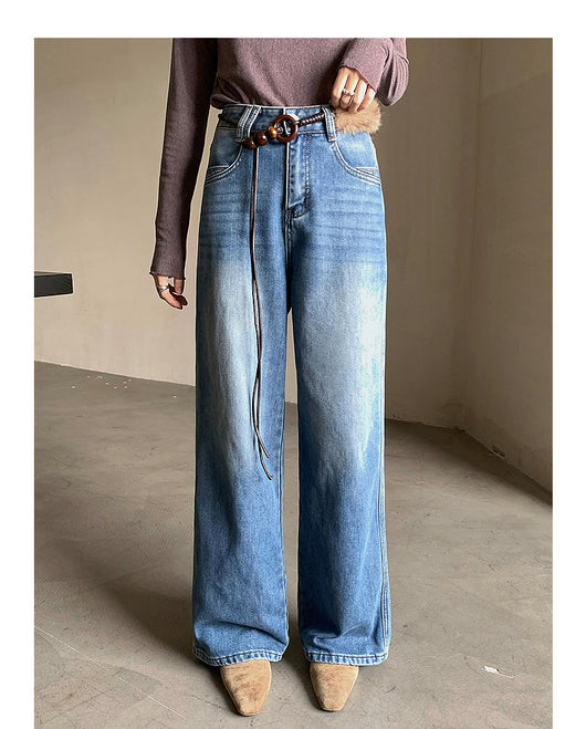 Jeans Rectos Elegantes para Mujer con Cinturón Incluido - Image 11