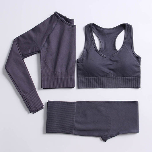 Conjunto de Yoga Seamless sin Costuras para Mujer - Image 10