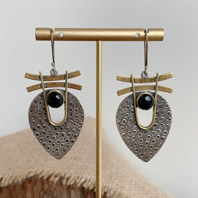 Aretes de Plata S925 con Cristal Incrustado - Diseño Artesanal - Image 4