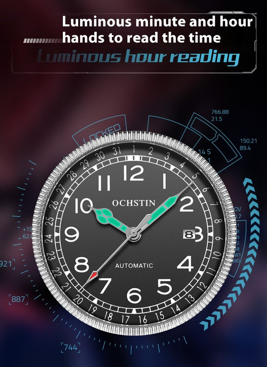 Reloj Mecánico Automático Clásico para Hombre - Image 23