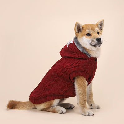 Abrigo de Lana y Terciopelo para Perros Pequeños y Medianos - Image 12