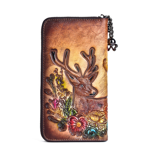Cartera Clutch Retro con Cierre de Cremallera - Image 9