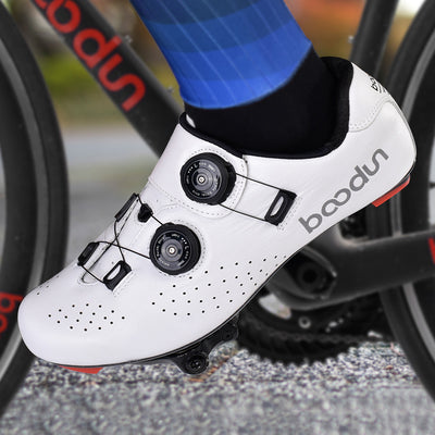 Zapatillas de Ciclismo con Fibra de Carbono y Amortiguación de Impacto