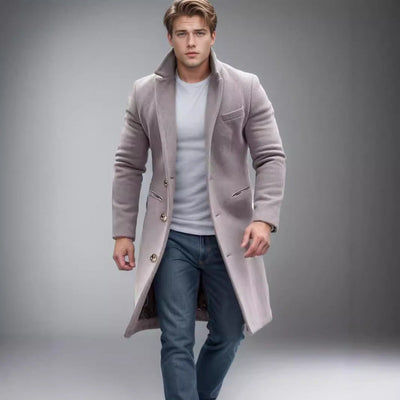 Abrigo Trinchera Clásico para Hombre - Image 2