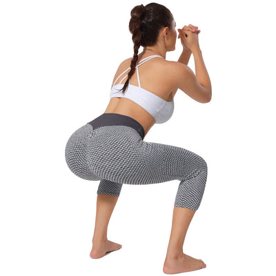 Pantalones de Yoga Cortos y Ajustados Efecto Durazno - Image 55