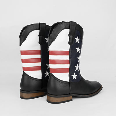 Bota Vaquera Occidental Estrella de Cinco Puntas para Hombre - Image 15