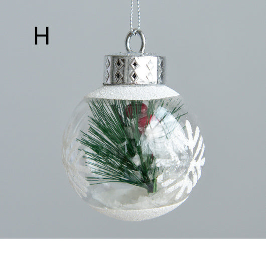 Bola de Navidad Decorativa 8cm - Plástico PET Pintado Premium - Image 21