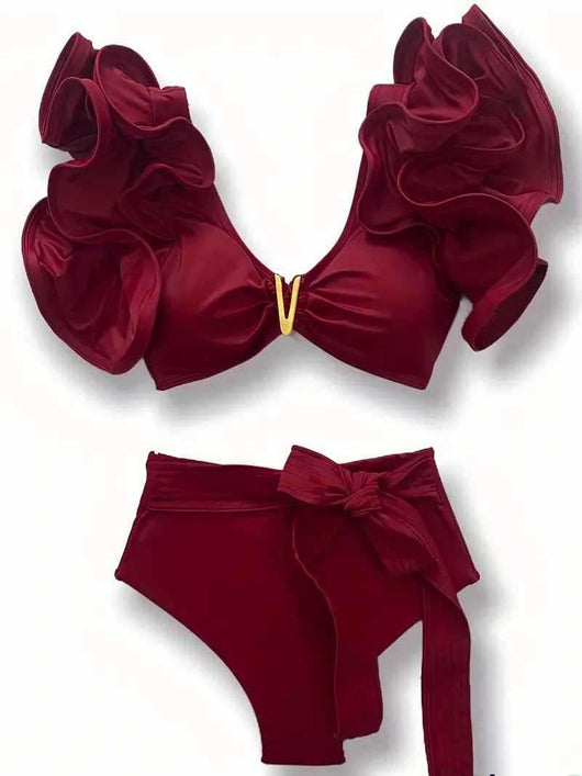 Bikini Dos Piezas Estilo Occidental para Mujer - Image 6