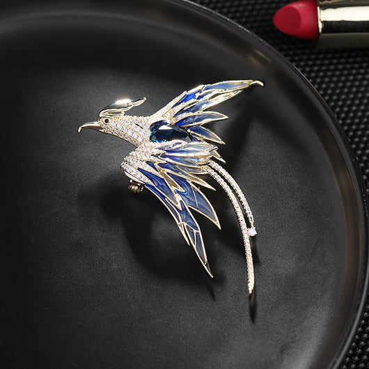 Broche Fénix de Lujo Elegante para Mujer - Image 3